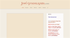 Desktop Screenshot of joseguadalajara.com